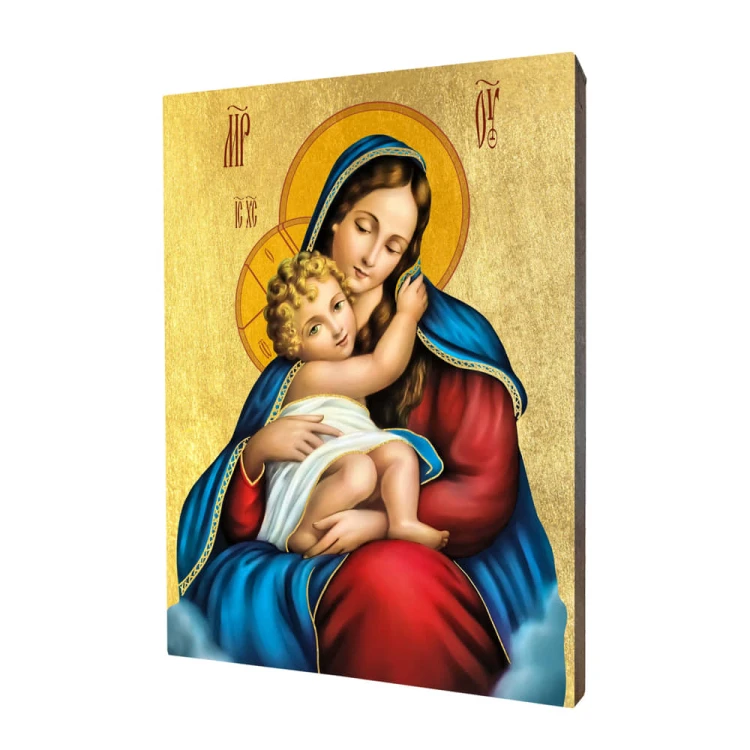 Ikona religijna Matka Boża z Dzieciątkiem