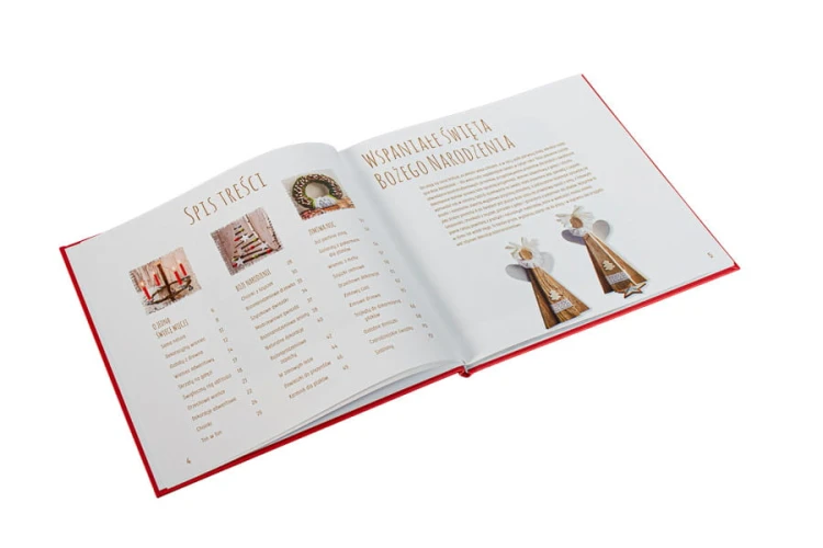 Naturalne dekoracje na Boże Narodzenie.