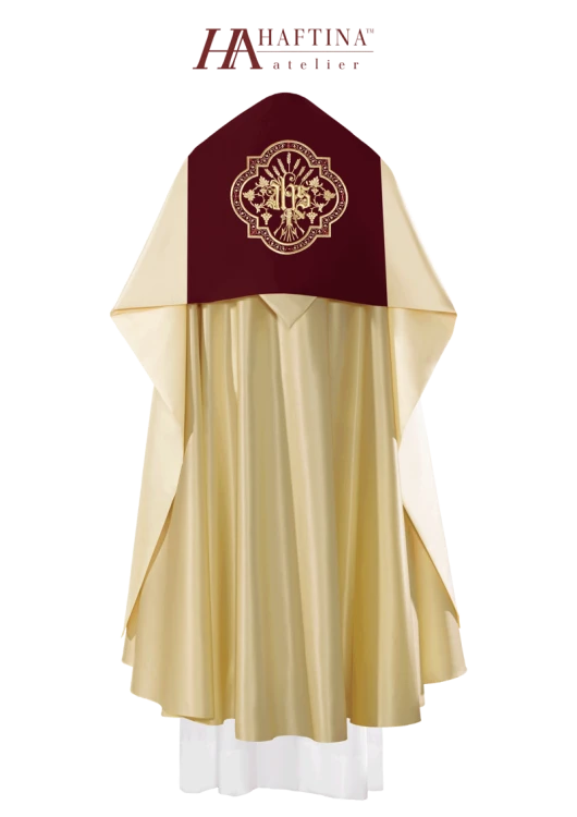 Welon haftowany z symbolem IHS