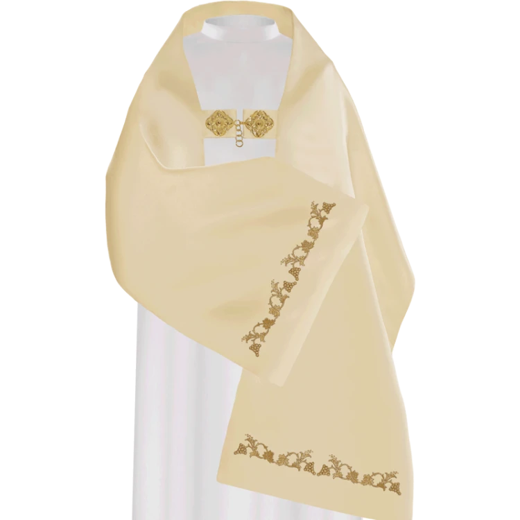 Welon haftowany z klasycznym kielichem.