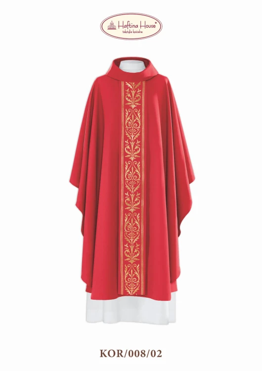 Ornat ze złotym haftem