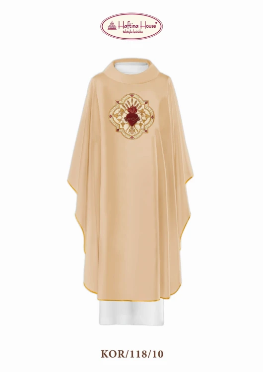 Ornat haftowany Serce Pana Jezusa i Kielich