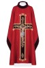 Ornat haftowany z wizerunkiem Jezusa Ukrzyżowanego
