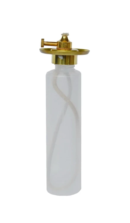 Large oil candle cartridge with regulation