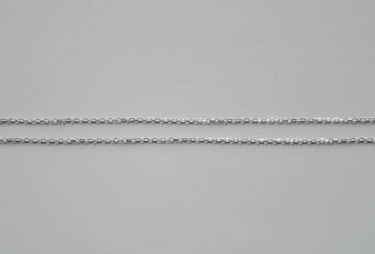 Long Silver Anchor Chain.