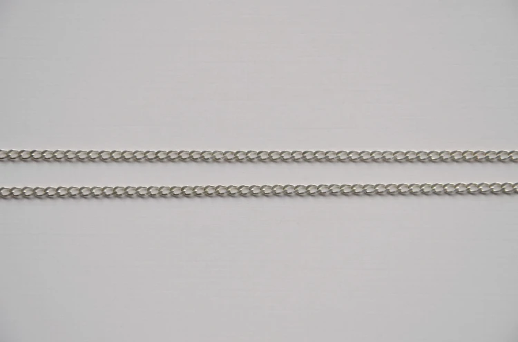 Long silver Armor Chain.
