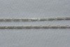 Long Silver Figaro Chain