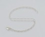 Silver Figaro Chain.