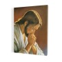 Christ in prayer, print on canvas