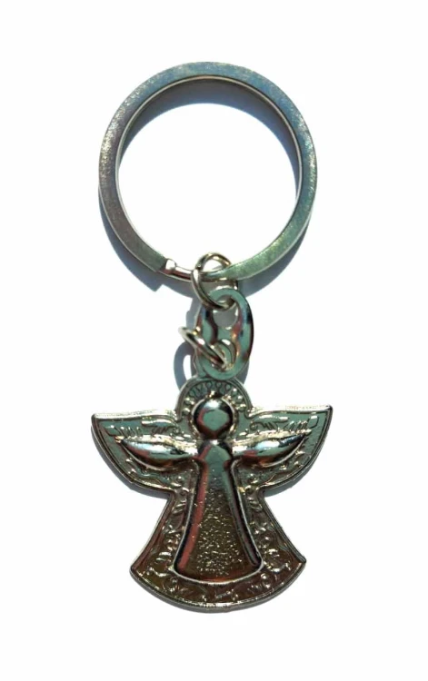 Metal Angel Keychain