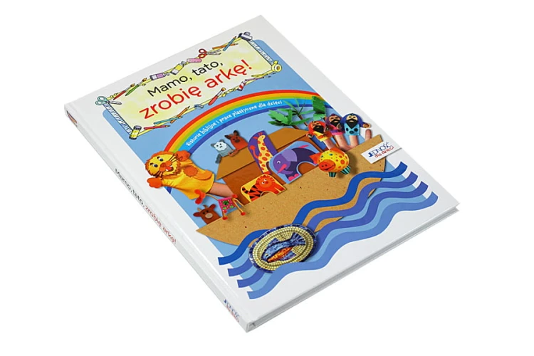 Mamo, tato, zrobię arkę! Biblijne historie i prace plastyczne dla dzieci.