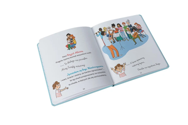 Z buzią uśmiechniętą idę na Mszę Świętą!