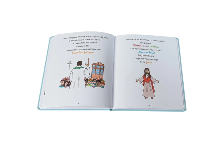 Z buzią uśmiechniętą idę na Mszę Świętą!