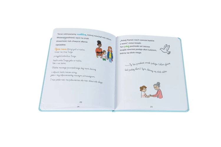 Z buzią uśmiechniętą idę na Mszę Świętą!