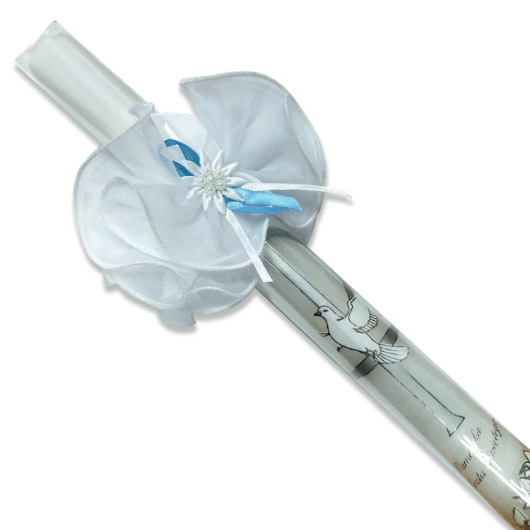 Ozdoba na świecę profitka dla chłopca