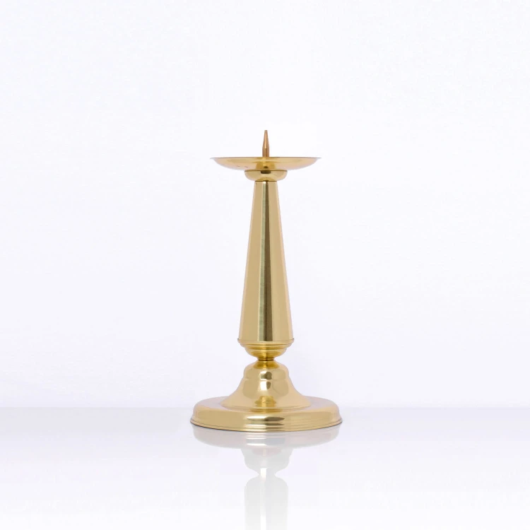 Lichtarz blaszany, 29 cm