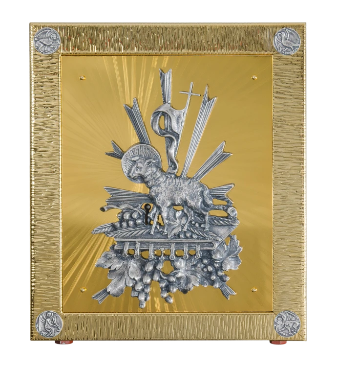 Tabernacle with Easter lamb