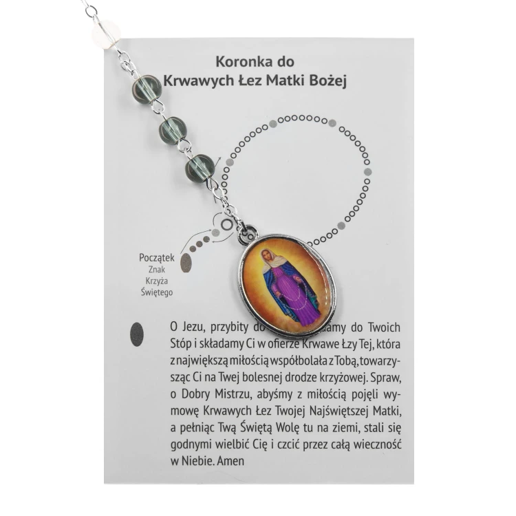 Koronka do Krwawych Łez Matki Bożej