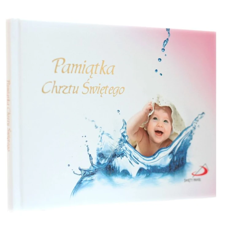 Pamiątka Chrztu Świętego dla dziewczynki