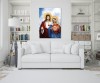 Heart of Jesus and Heart of Mary, canvas painting