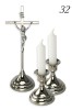 Silver metal carol set
