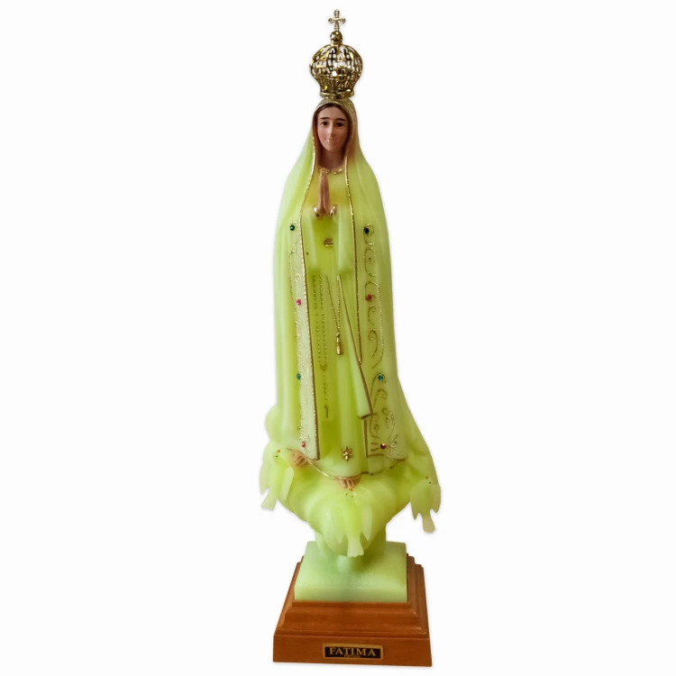 Our Lady of Fatima fluorescent statue