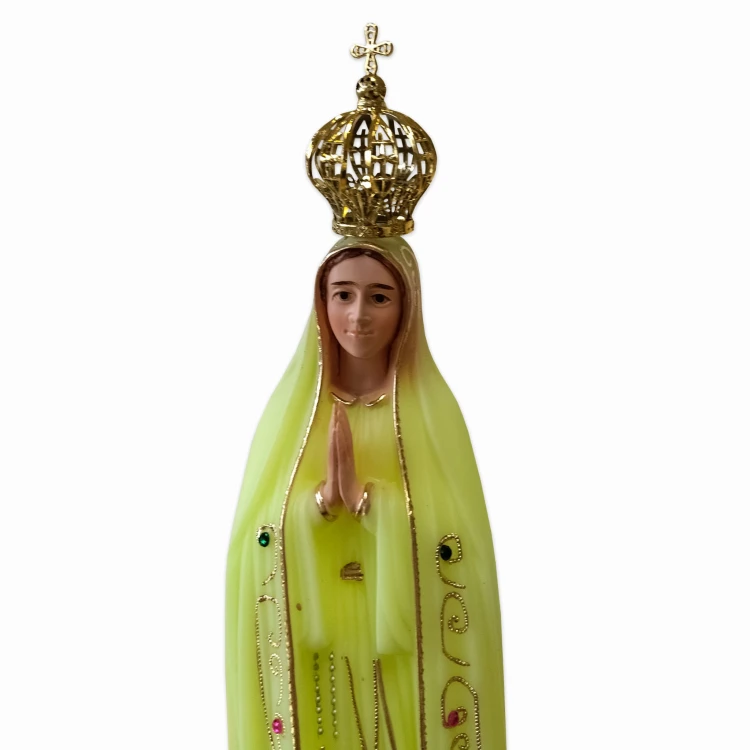 Our Lady of Fatima fluorescent statue