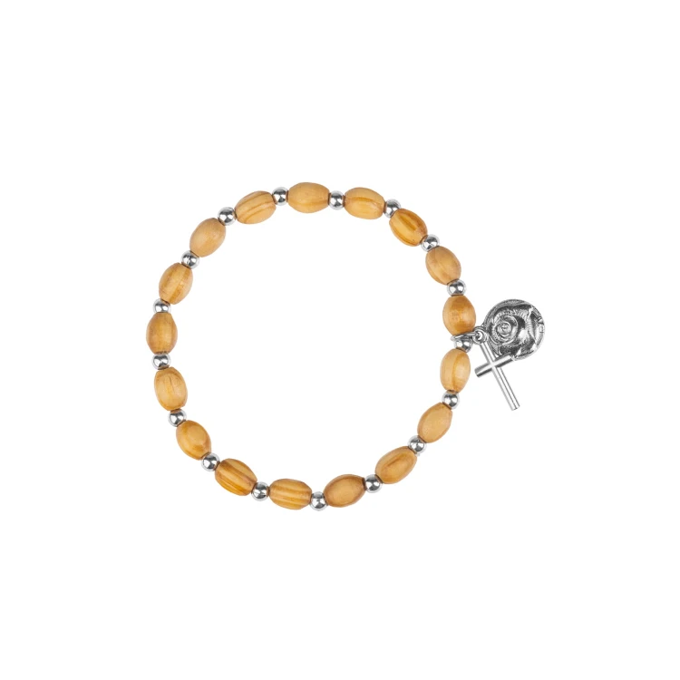 Religious bracelet with cross