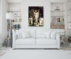 Jesus Risen- religious painting on canvas