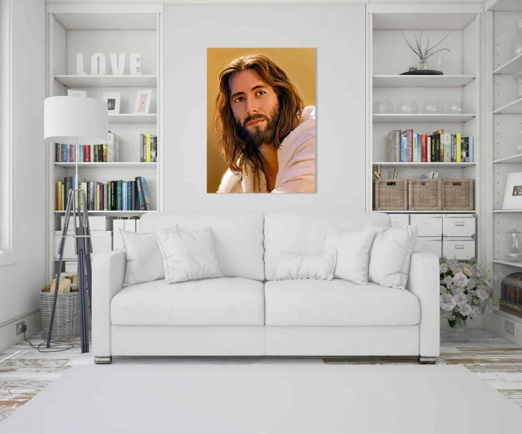 Jezus Chrystus obraz na płótnie wiz.jpg