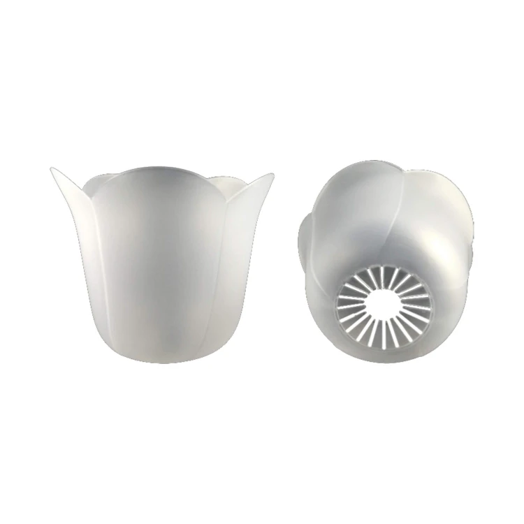 Osłonka na świecę tulipan