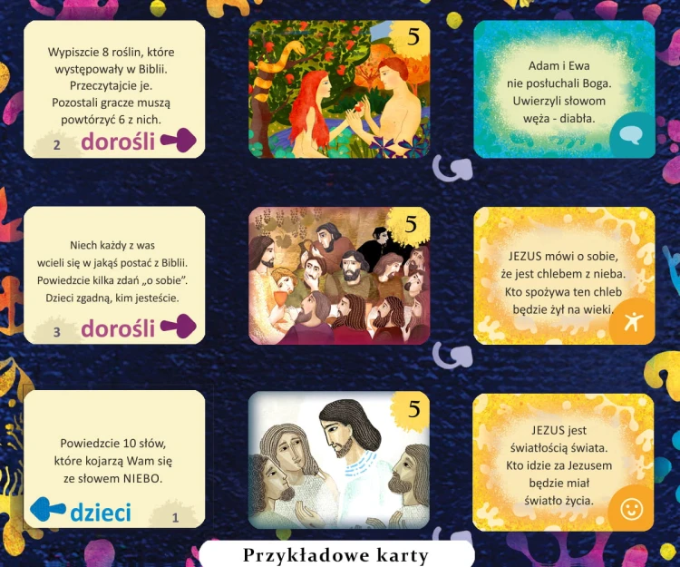 Biblijni Wędrowcy rodzinna gra planszowa