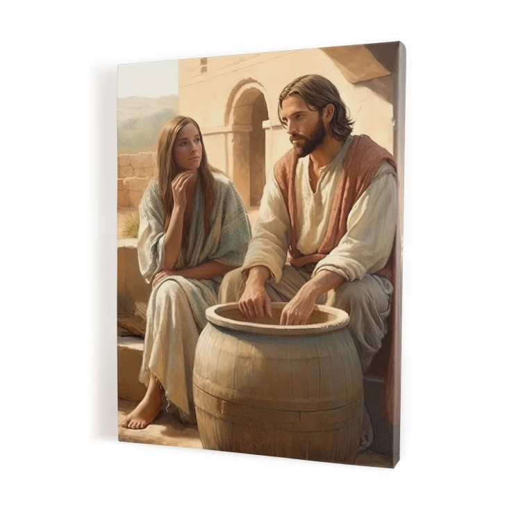Meeting the Redeemer: Jesus and the Samaritan woman at the source of life - image