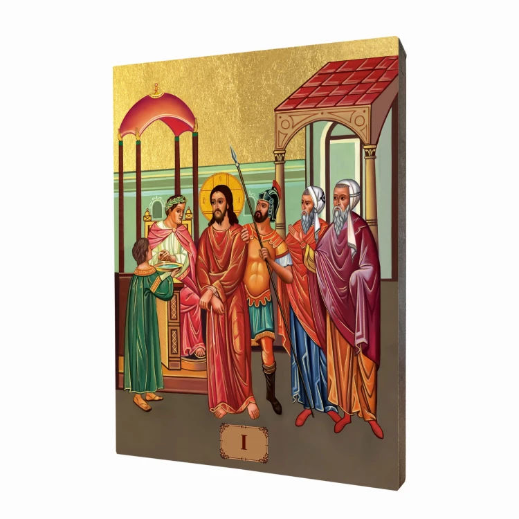 Hand-gilded Way of the Cross