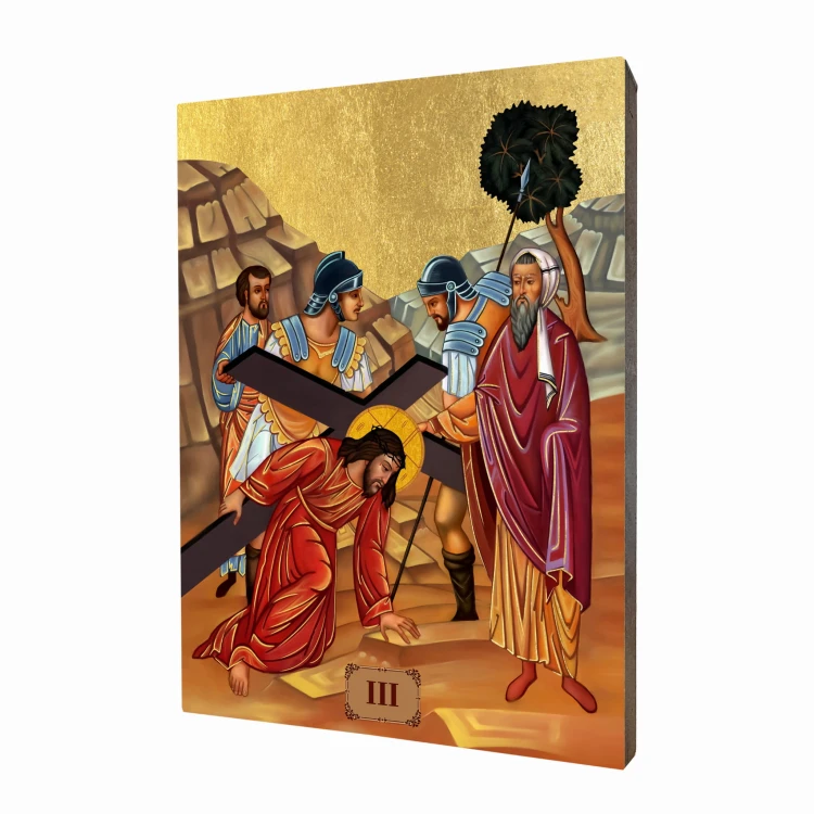 Handvergoldeter Kreuzweg - Pracht und Einzigartigkeit