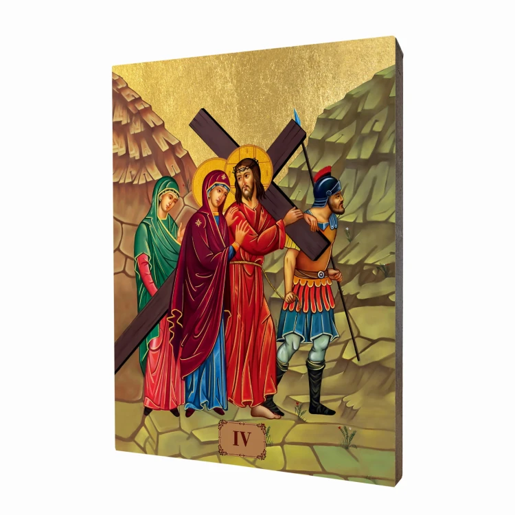 Hand-gilded Way of the Cross