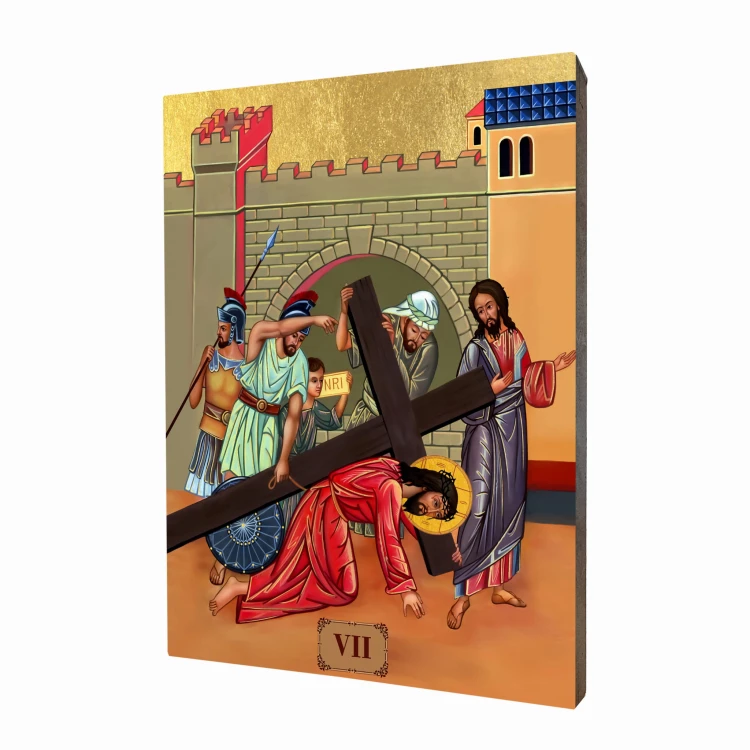 Handvergoldeter Kreuzweg - Pracht und Einzigartigkeit