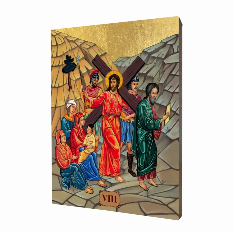 Hand-gilded Way of the Cross