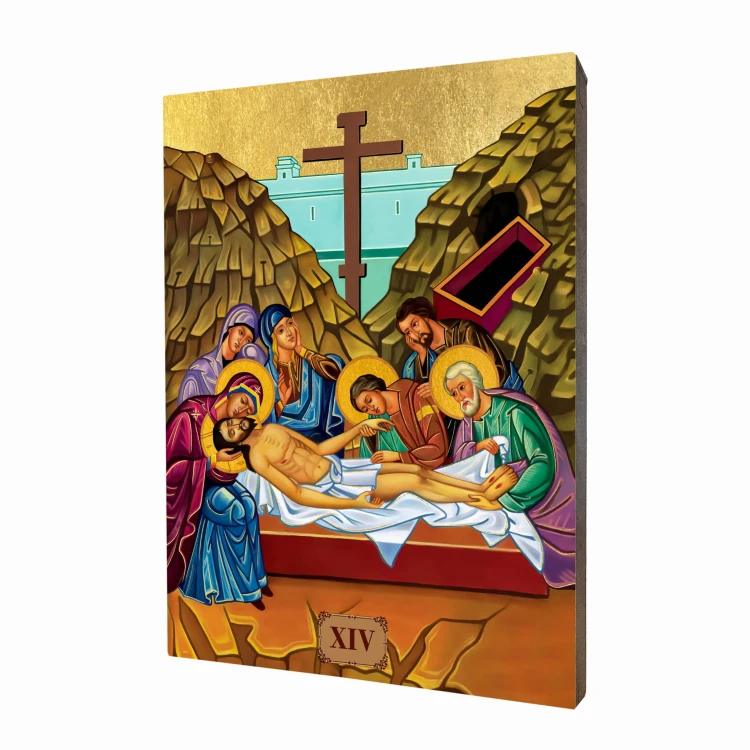 droga krzyżowa ikona art christiana stacja 14.jpg