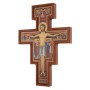 San Damiano - Franciscan Cross of Beech Wood, 13 cm