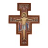 San Damiano - Franciscan Cross of Beech Wood, 13 cm