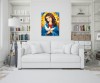 Our Lady Carrying  the Holy Spirit - Modern Canvas Painting