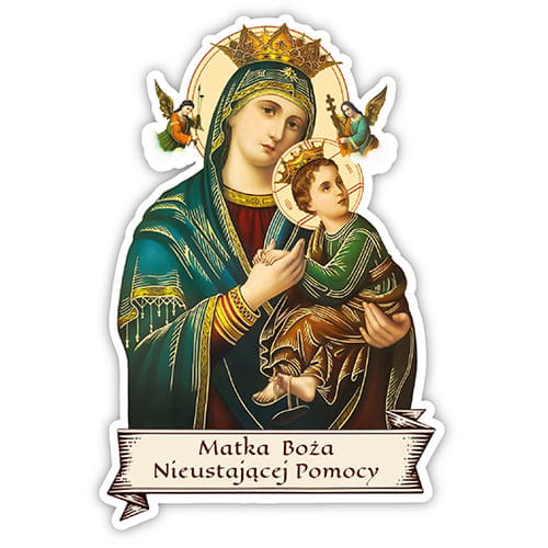Our Lady of Perpetual Help Religious Sticker