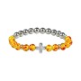 Rosary Decade Bracelet - Amber Collection