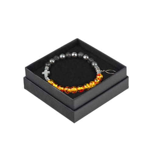 Bracelet Ten of the Rosary - Ambra Collection