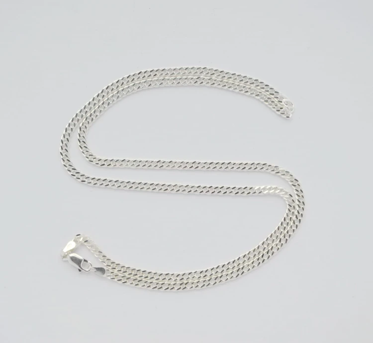 Srebrny łańcuszek pancerka