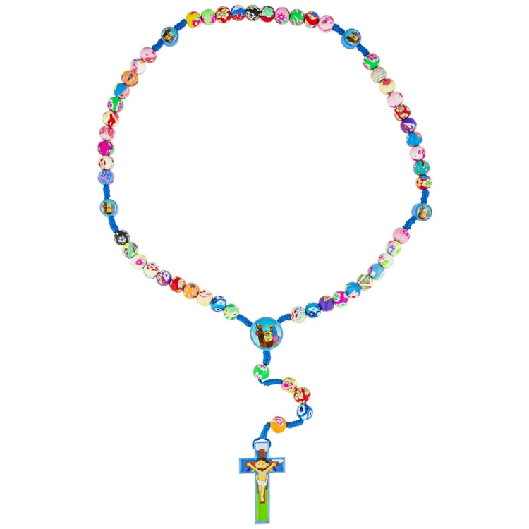 Colorful Rosary for Children