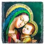Obrazek Religijny: Matka Boska Dobrej Rady na Granitowej Płytce