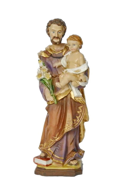 Saint Joseph with Child Statue