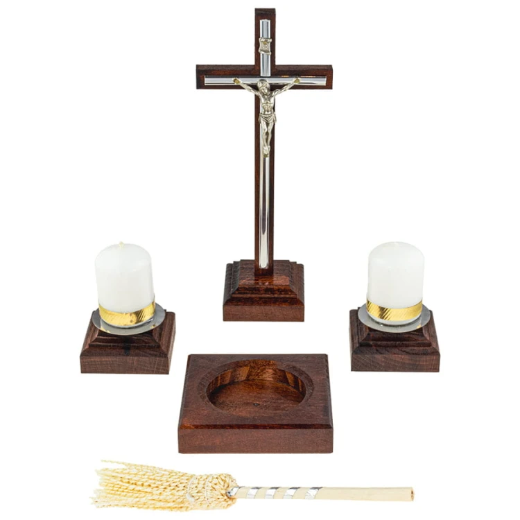 Ekskluzywny Drewniany Zestaw Kolędowy